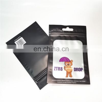 White Clear Self Seal Zipper Plastic Retail Packaging Packing Poly Bag Ziplock Zip Lock Bag Package With Hang Hole
