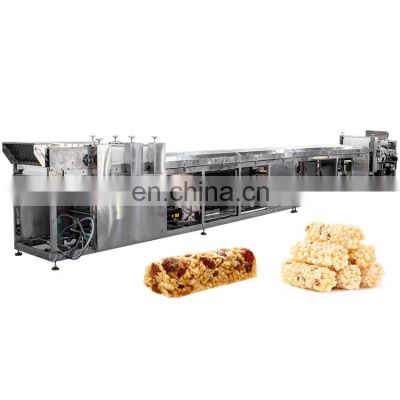 Cereal Bar Making Machine Groundnut Brittle Chocolate Cereal Bar Forming Machine