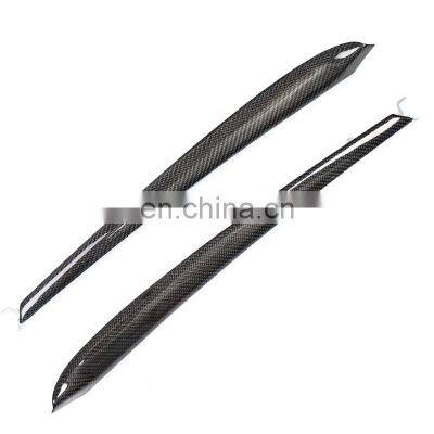 Carbon Fiber Texture Interior Trims Dashboard Cover Front Instrument Panel Trim For Tesla Model 3