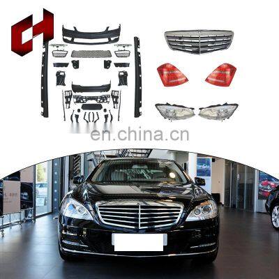 CH High Quality Fender Vent Wide Enlargement Front Rear Bar Taillights Body Kit For Mercedes-Benz S Class W221 07-14 S65