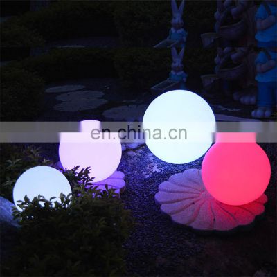 outdoor glowing garden led ball light waterproof color changing Solar Light Garden Outdoor light up lamp glow ball