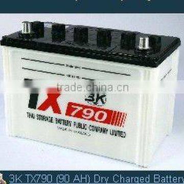 3K TX790 (90 AH) Dry Charged Auto Battery