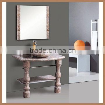 Wall style bathroom mirror small basin cabinet NO:V-14127