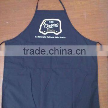 cotton black apron