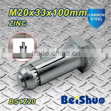 BS1Z20 Hot sale ! profession manufacturer made in China steelwork expansion anchor bolt