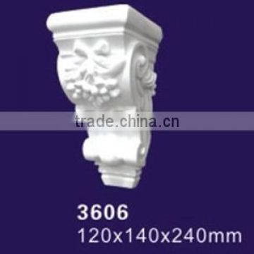 Moedern design for home decor PU decor polyurethane cobel large lion corbel from Guangdong