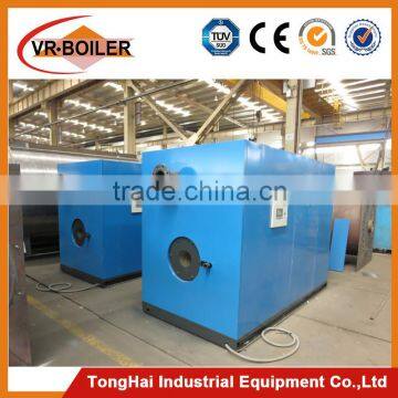 Oil fired condensing vacuum hot water boiler