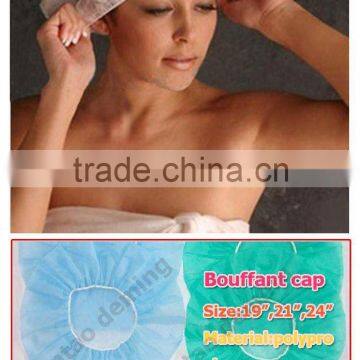 Disposable Non-woven Round Cap with Elastic