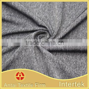 Knitted polyester nylon elastane space dyed tri blend fabric for running clothes                        
                                                Quality Choice