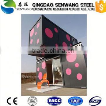 2015 newest low cost construction container house Modular House for Camp portable building mobile building