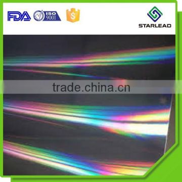 Holographic film without amendment, seamless metallized bopp holographic film