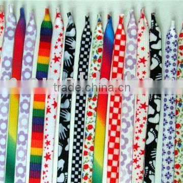 all kinds of yarn dyed printed shoelace