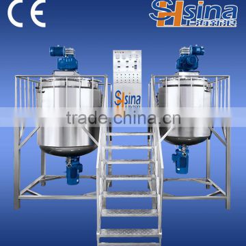 Steam Heating Bottom homogenizer shampoo mixer
