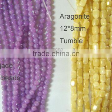 Wholsale high quality dye purple jade 8mm round beads jewelry