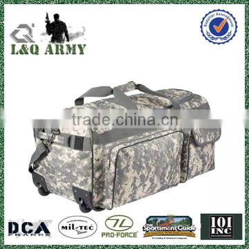 Hot Sale Army Camo Duffel Bag Outdoor Travel Trolley Bag