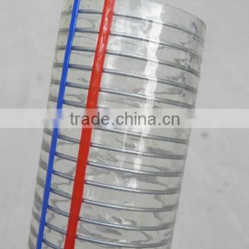 Weifang Alice high quality PVC reinforced flexible spring steel wire hose