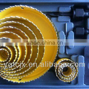 13PCS High Quality Carbon Steel Hole Saw For Wood Working