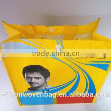 non-woven promotional laminated advertising handle bag