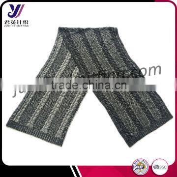High quality multicolor jacquard winter infinity scarf pashmina knitted scarf factory wholesale sales (accept custom)