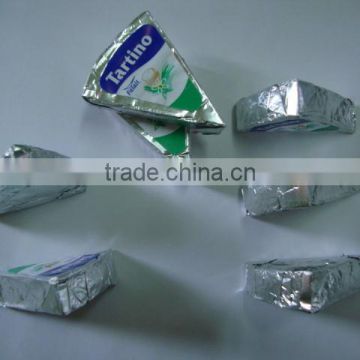 hs code 76071900 triangle cheese aluminium foil package