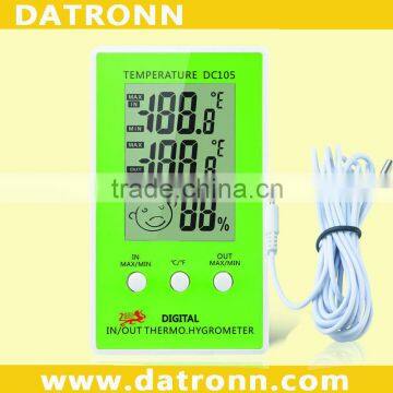 DC105 Indoor and outdoor LCD digital thermometer