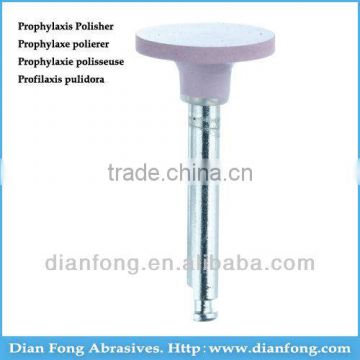 Cr104M Pink RA Shank Low Speed Wheel Silicone Rubber Prophylaxis Polisher For Polishing Ceramic Dental Material Products