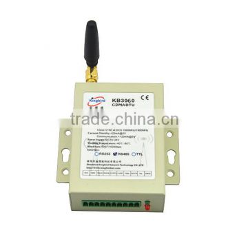 China CDMA DTU Modem rs232 rs485 ARM solution for remotely control and data tramsmission