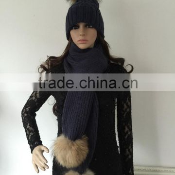 Christmas Women Men Winter Cable Knit Wool Scarf Collar Shawl