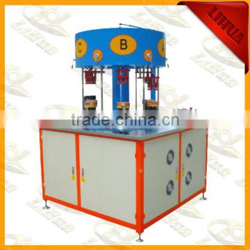 6-station high frequency induction brazing machine for cooker heating element