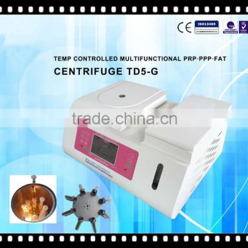 Benchtop 20 centi-degree temperature control centrifuge machine for PPP TD5-G, 120degree centrifuge