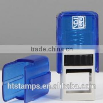 Wholesale Epress Factory Transparent Colors Rectangle 15x6mm Mini stamp, Pocket stamp, Rubber Stamp