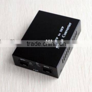 2 Sockets SFP Fiber Converter