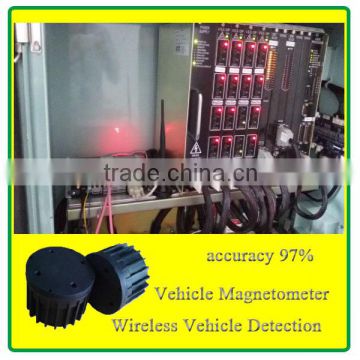 Wireless Vehicle Detection Network in-ground Road Sensor Working with SCATS Controller