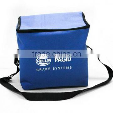Promotional Non Woven Cooler Bags Zipper Closure - 6 Can