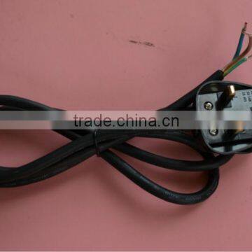 Rubber cable to UK plug