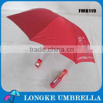 promition cute bottle jananese girl umbrella for sale