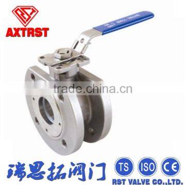 ISO Compact Stainless Steel Wafer Ball Valve