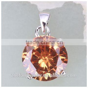 Fashion Round Cut Diamond Pendant Necklaces and 18K Diamond Jewelry
