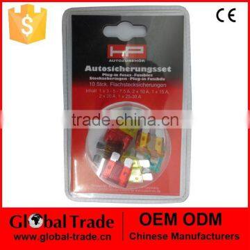 6Pc Standard Auto Fuse Kit .Standard Auto Fuse Kit .Mixed Standard Car Auto Blade Fuse.P0323