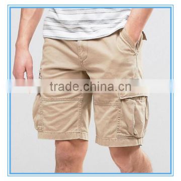 Custom top quality men cargo shorts Straight Fit