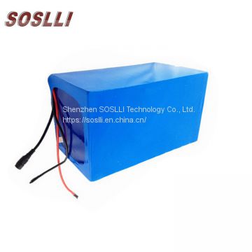 SOSLLI lithium ion battery 10S5P 36v 10ah lithium battery PACK for electric bicycle