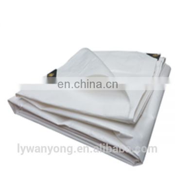 10 x 12 Feet Heavy Duty 10 Mil White Multi-purpose Waterproof Poly Tarp Cover Tent Shelter Camping