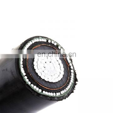 18/30 Kv 1X150mm2 XLPE Insulated, Aluminum Conductor, Single Conductor, Shielded, PVC Jacket NA2XSY Cable