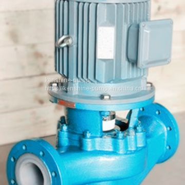 GDF Fluorine plastic liner pipeline centrifugal pump