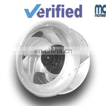High quality 230 V 400 V OD500mm external rotor centrifugal ventilate Electric Motor fan ac air blower EMF013