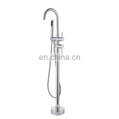 Instant Heating Water Faucet Indoor Shower Room Polished Chrome Faucet For Shower