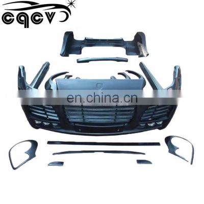 2004-2007 wide bumper body kit for porsche cayenne 955 grille TH style