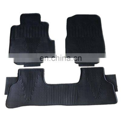 Non Skid Car Floor Mats PU Leather Protect Foot Carpets For CRV 2007-2010