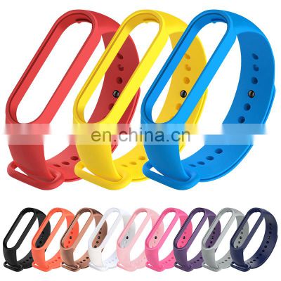M5  Outlet New Trending Products Silicone Correas Wrist Strap For Mi Band 6 Bracelet