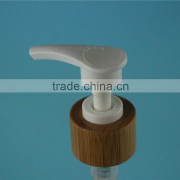 China supplier 24mm wooden cap lotion pump